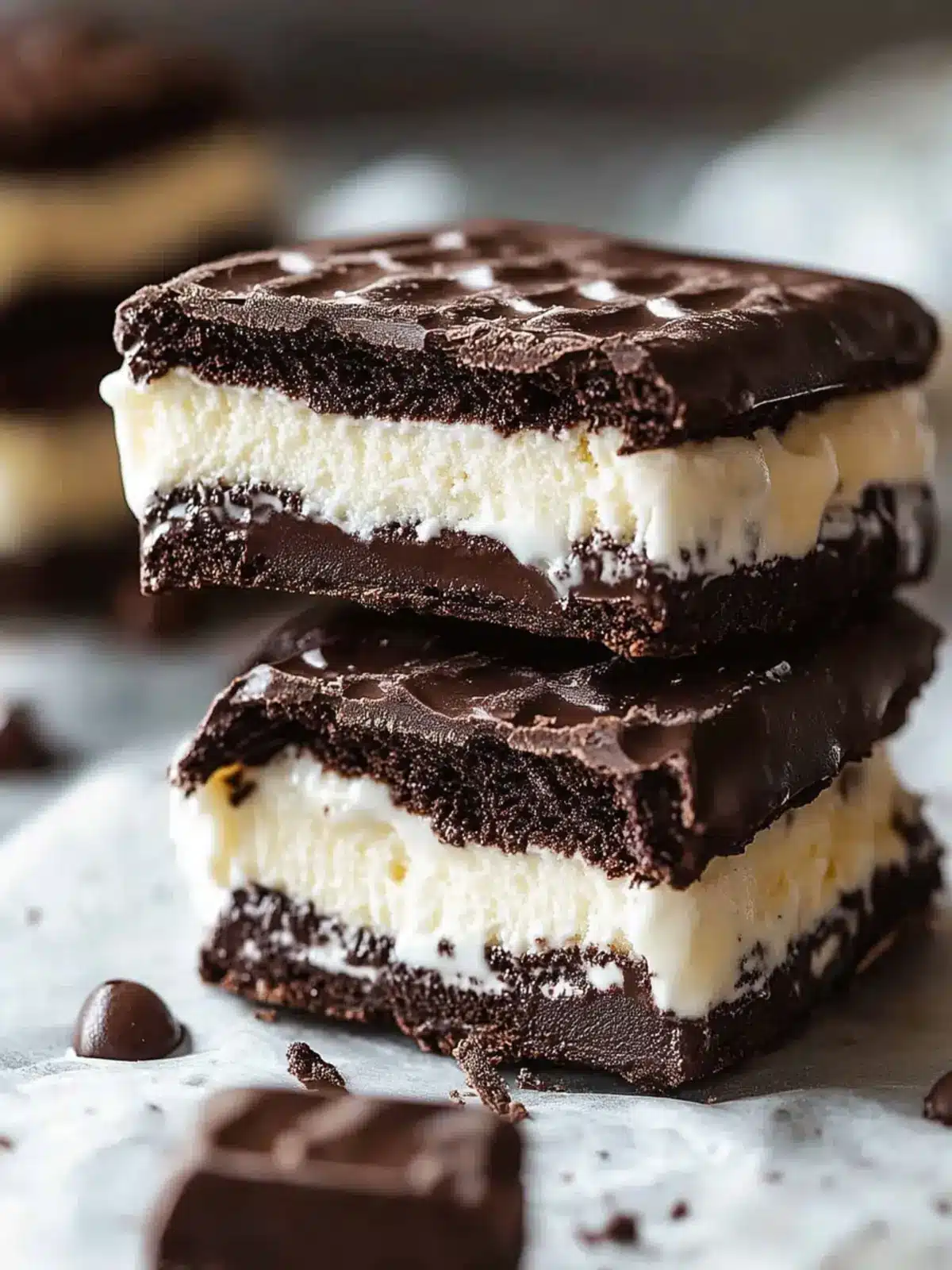 Chocolate Ice Cream Sandwiches