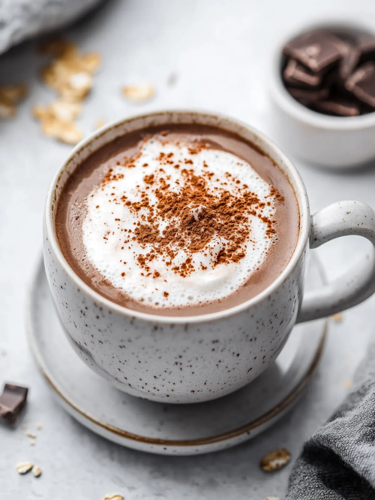 Delicious Oat Milk Hot Chocolate Ready in 5 Minutes Flat 3 Oat Milk Hot Chocolate