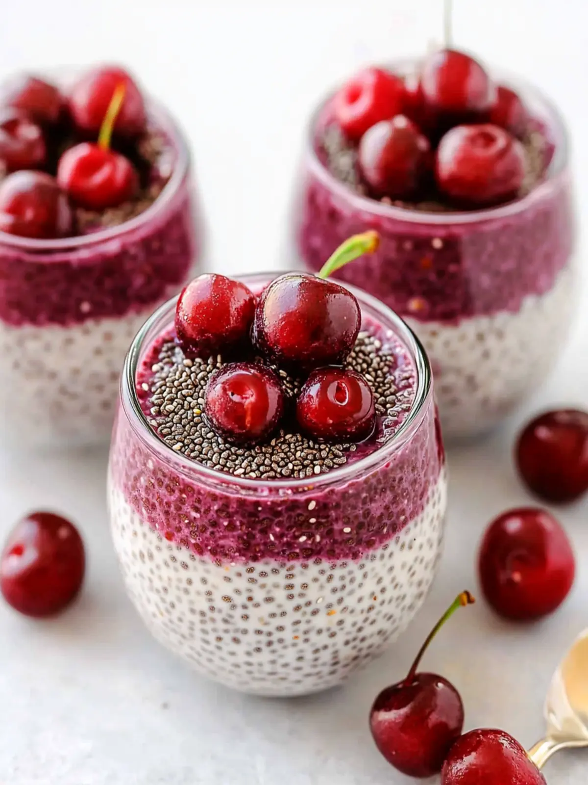 Cherry Chia Pudding: A Creamy Vegan Breakfast Treat 5 Cherry Chia Pudding
