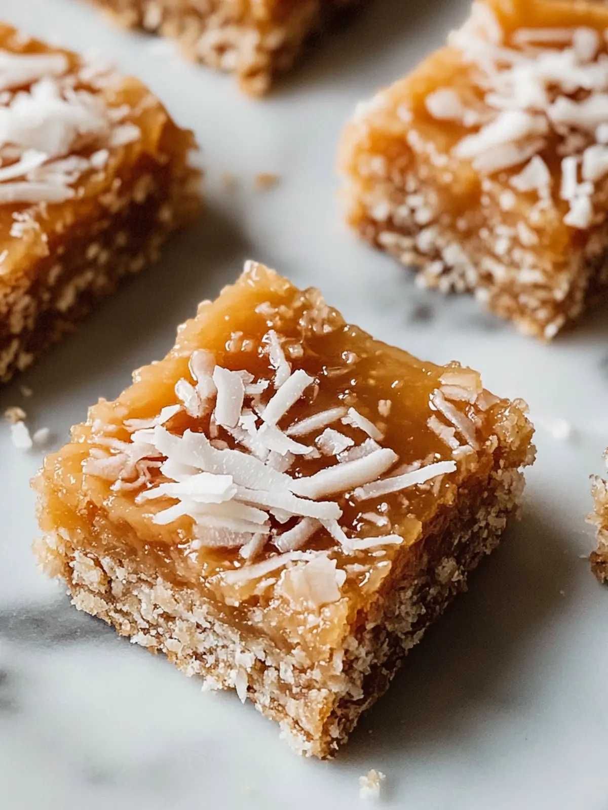 Caramel Coconut Bars