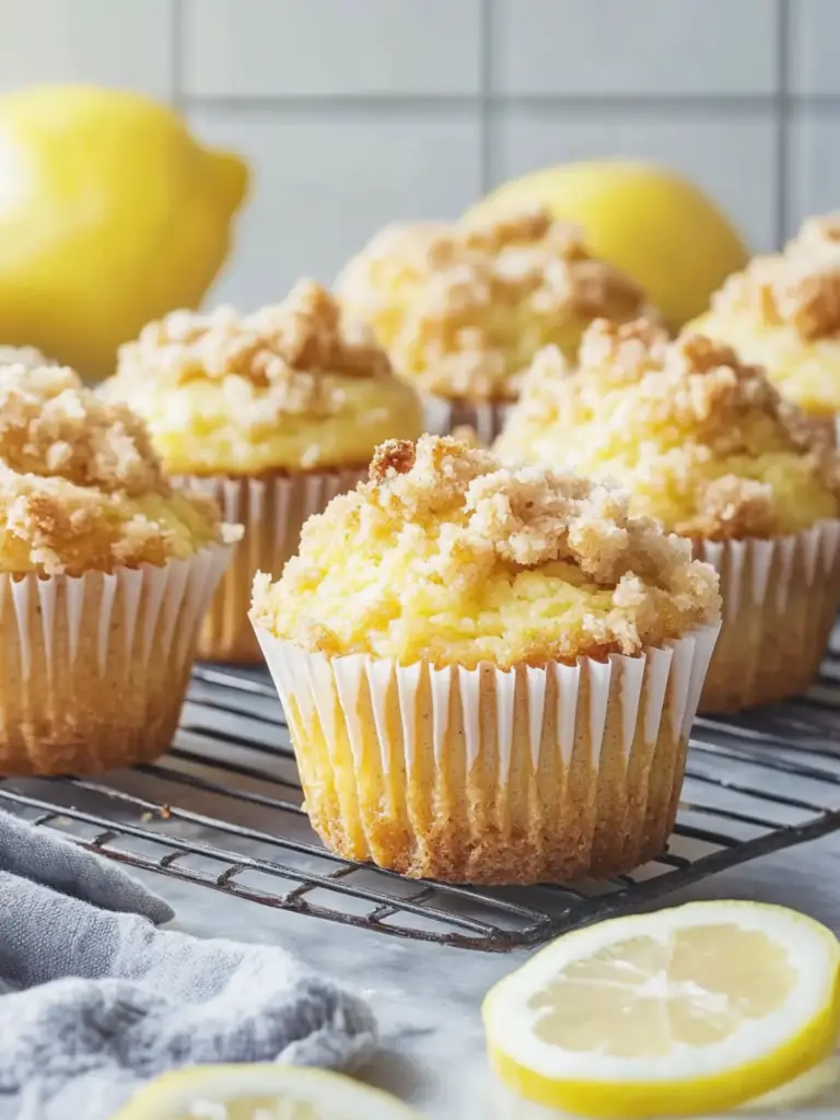 Lemon Streusel Muffins