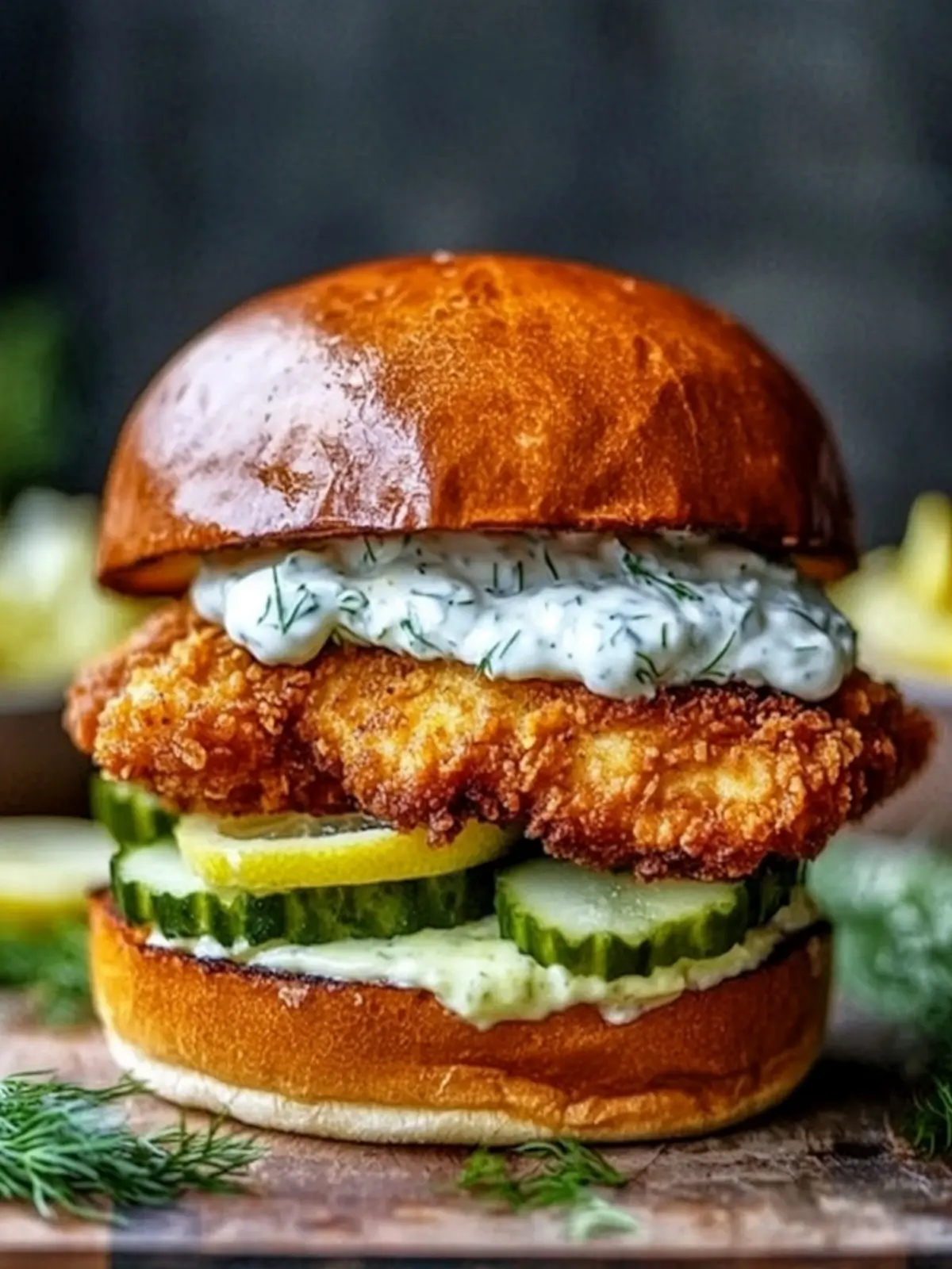 Crispy Dill Chicken Sandwich with Homemade Aioli: An Amazing Ultimate Recipe