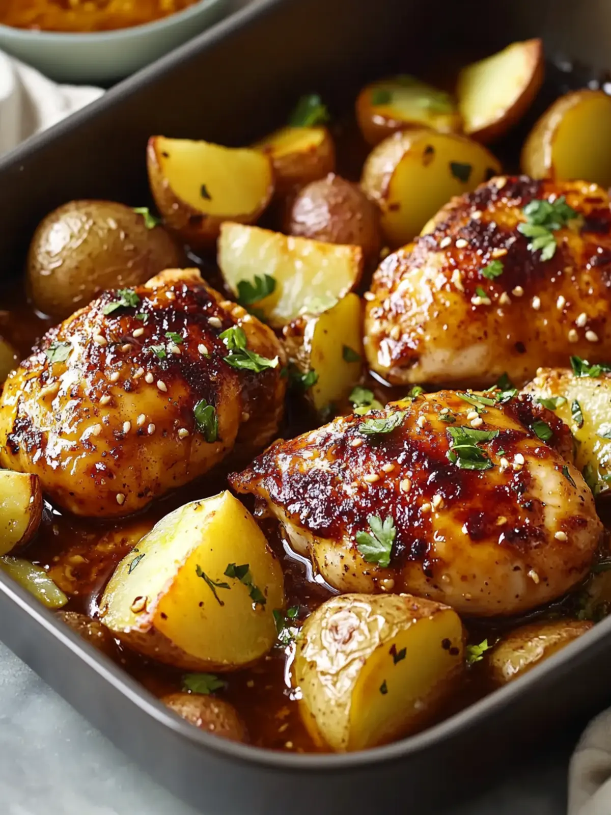 Easy Honey Mustard Chicken and Potatoes for Effortless Dinner Joy 4 Easy Honey Mustard Chicken and Potatoes