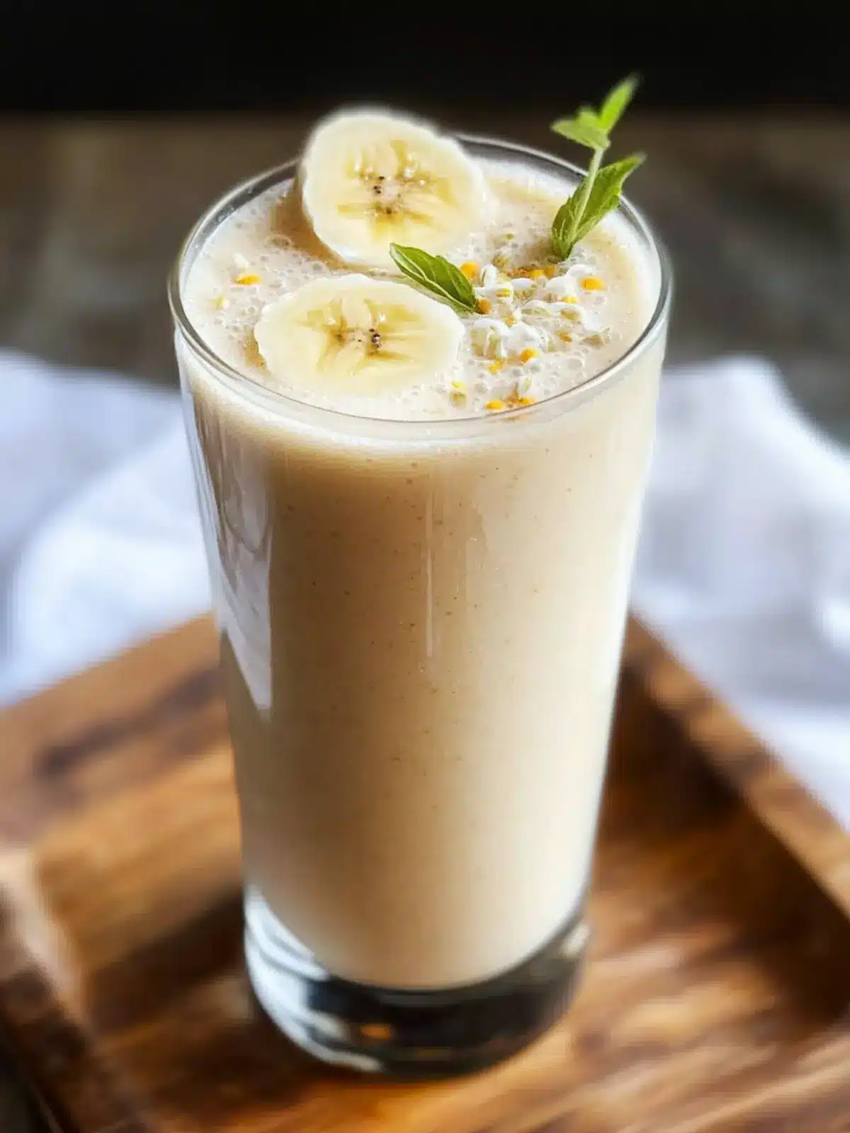 Easy Banana Chamomile Tea Smoothie for Instant Relaxation 4 Easy Banana Chamomile Tea Smoothie