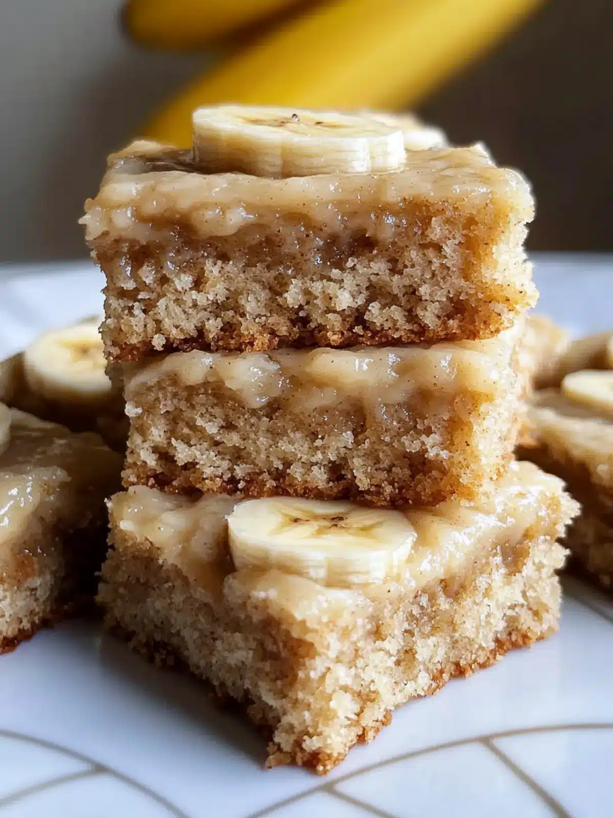 Irresistible Ooey Gooey Banana Bars with Sweet Caramel Frosting 5 Ooey Gooey Banana Bars