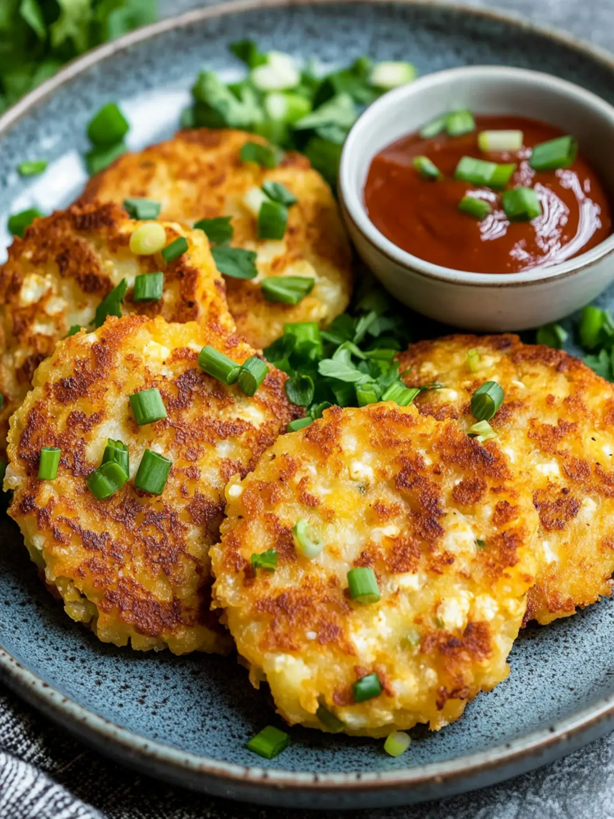Crispy Cauliflower Hash Browns