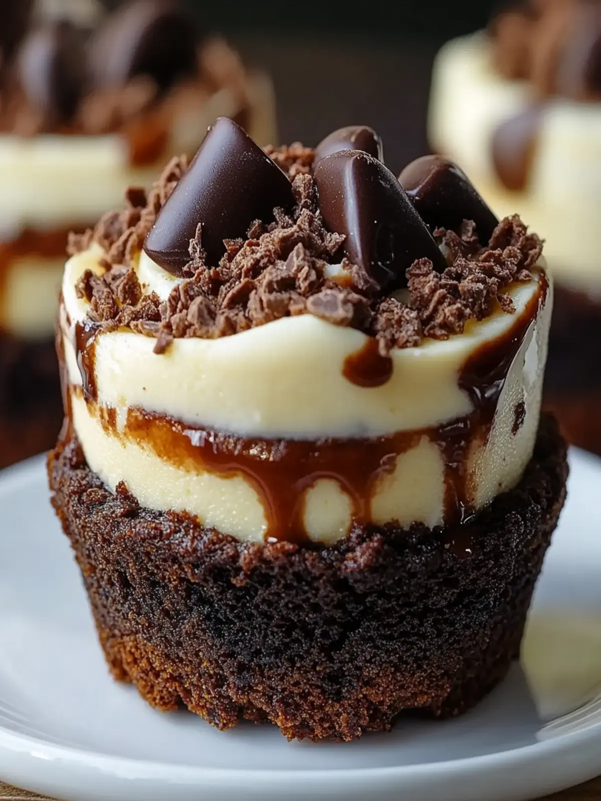 Loaded Brownie Cheesecake Cup: A Decadent Delight Awaits!