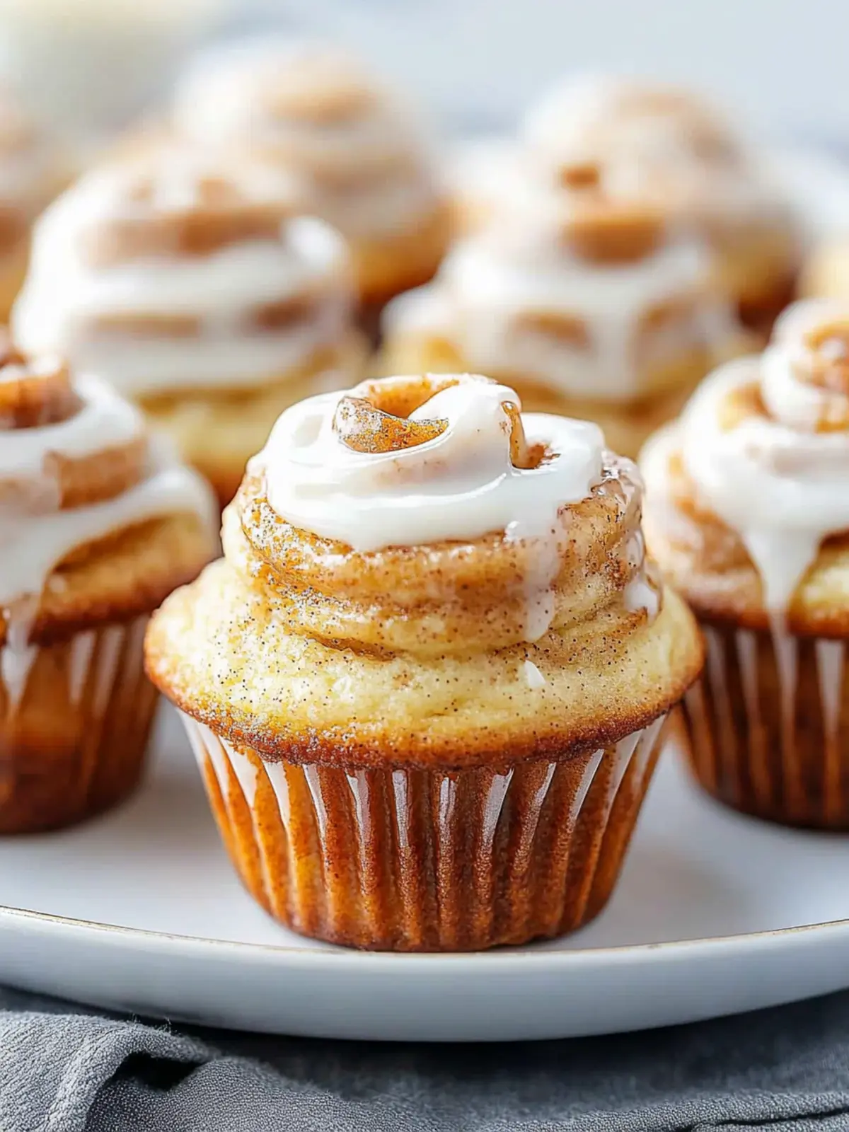 Cinnamon Roll Muffins