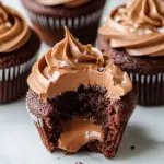 Quick and Fluffy Nutella Cupcakes