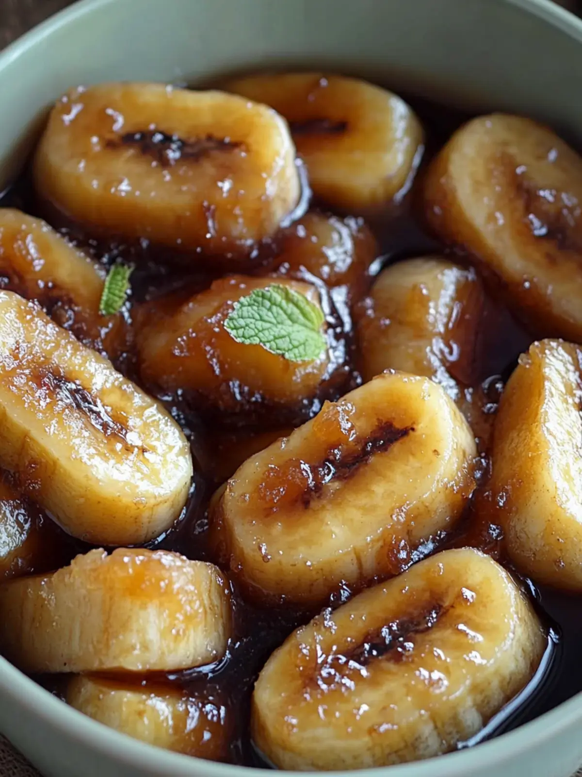 Plantain Bananas in Syrup (Minatamis na Saging)