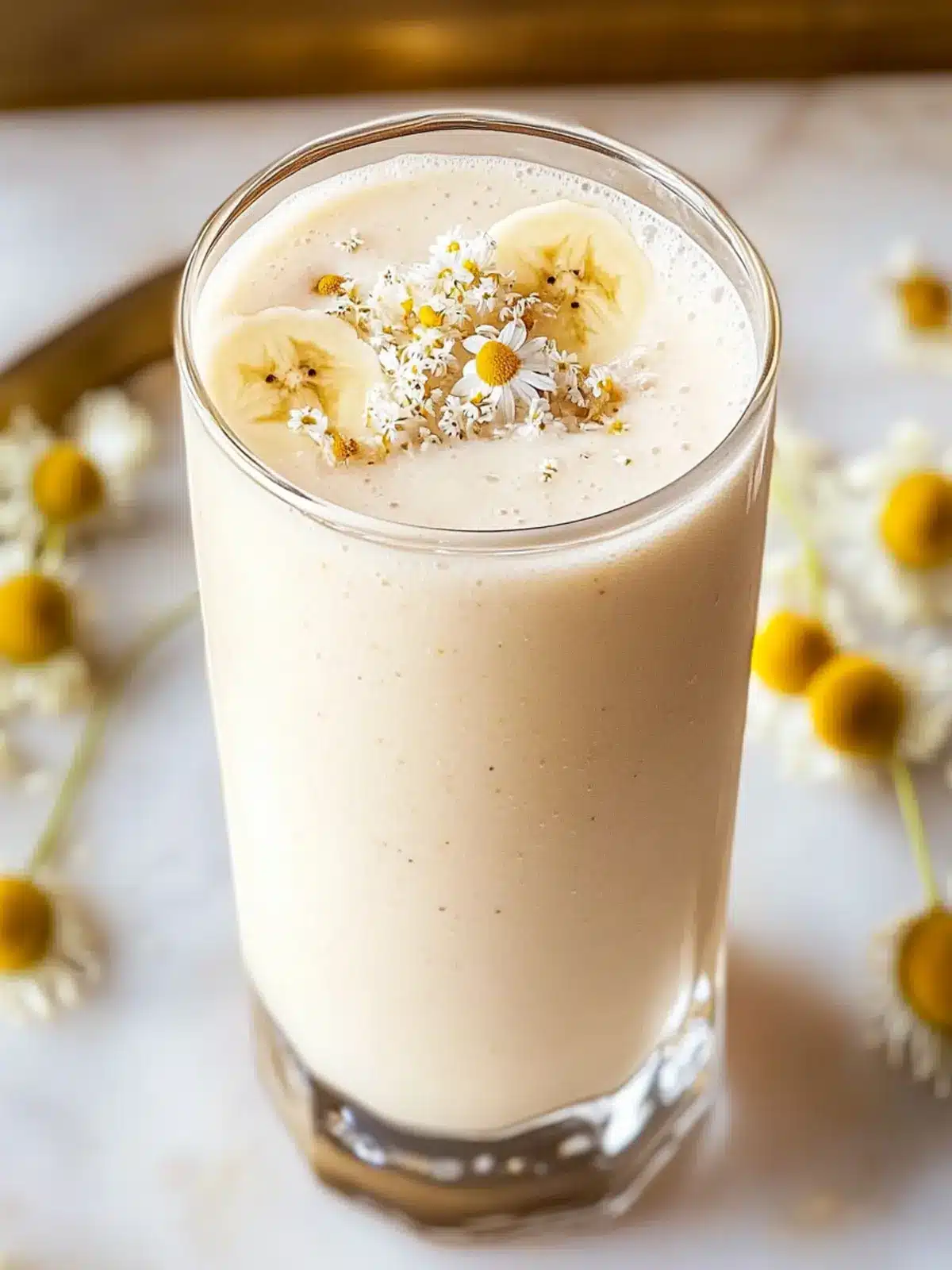 Banana Chamomile Tea Smoothie for Ultimate Relaxation 4 Banana Chamomile Tea Smoothie