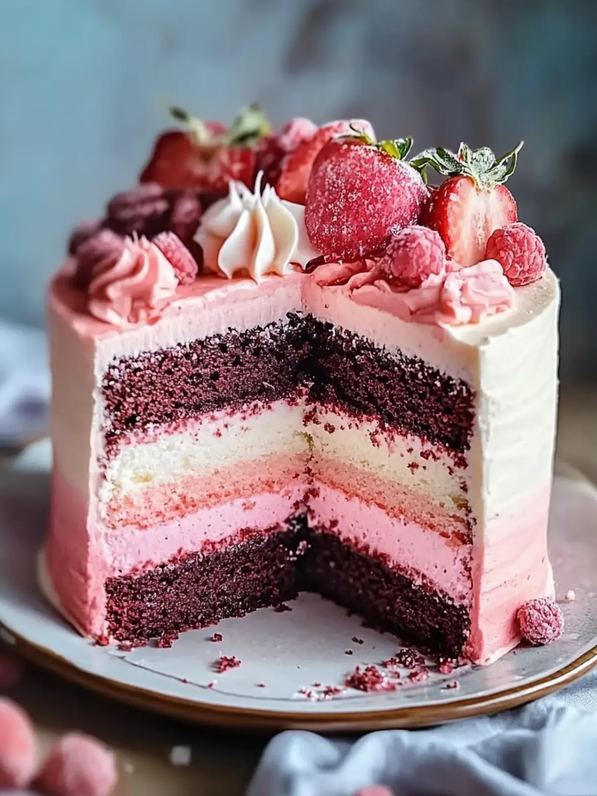 Neapolitan Cake