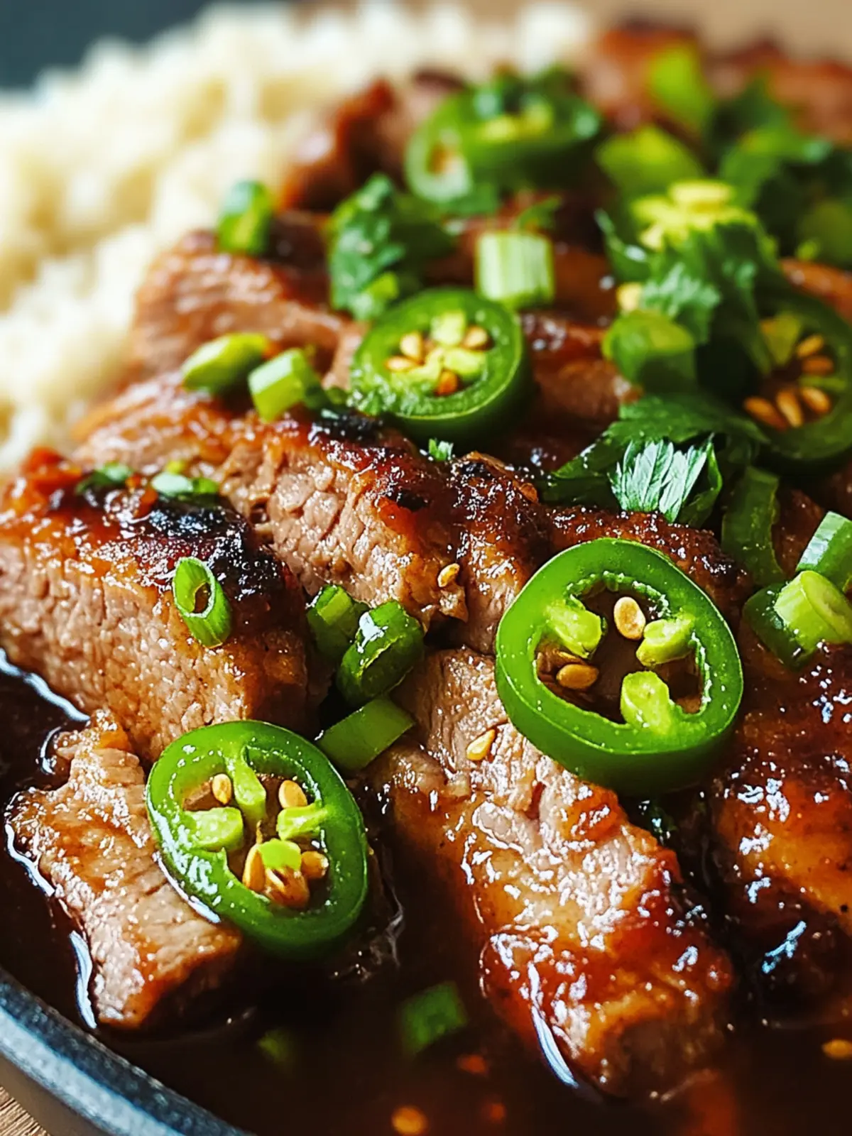 Sweet Jalapeno Pork