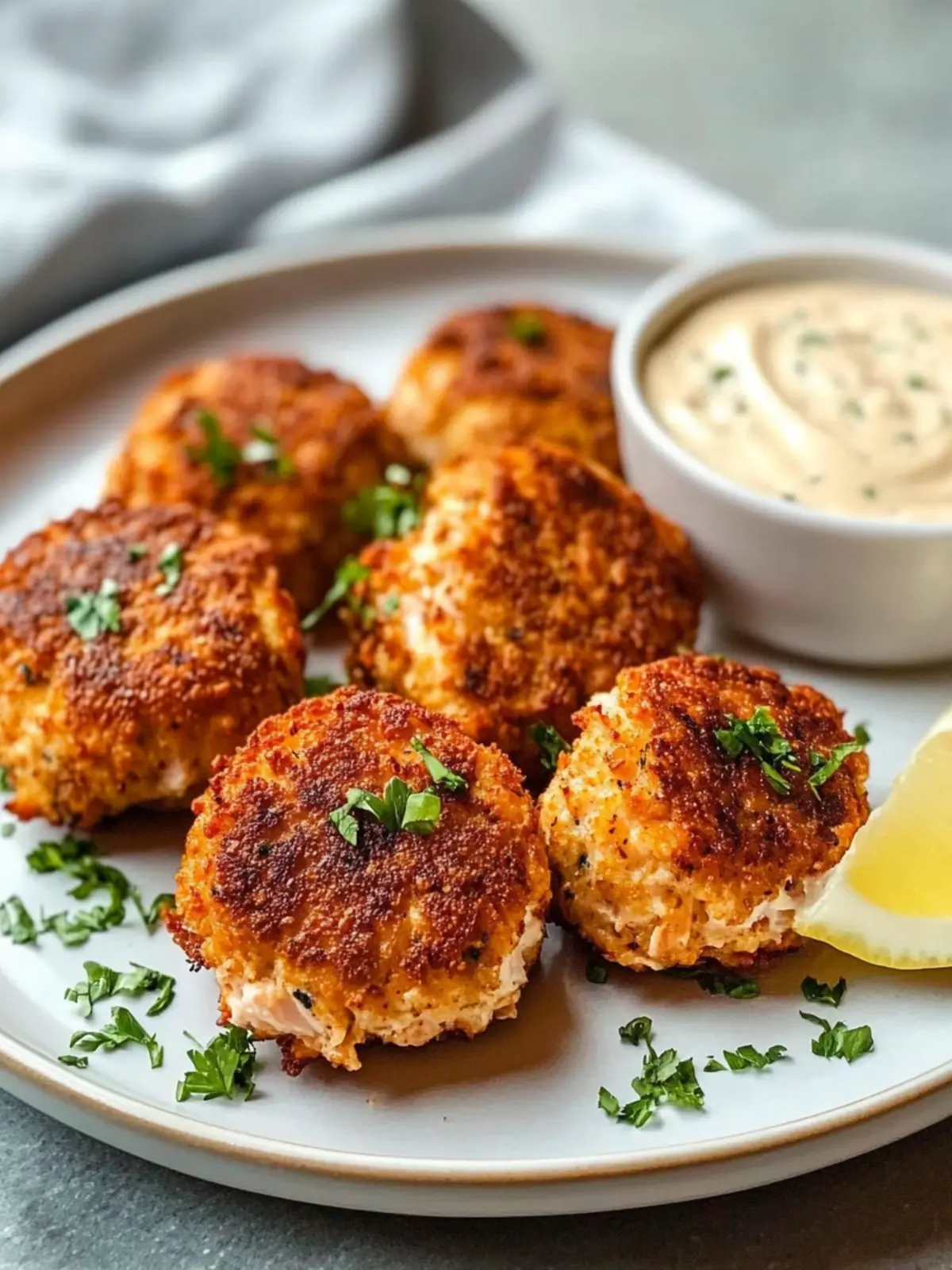 Crispy Pan Fried Salmon Croquettes