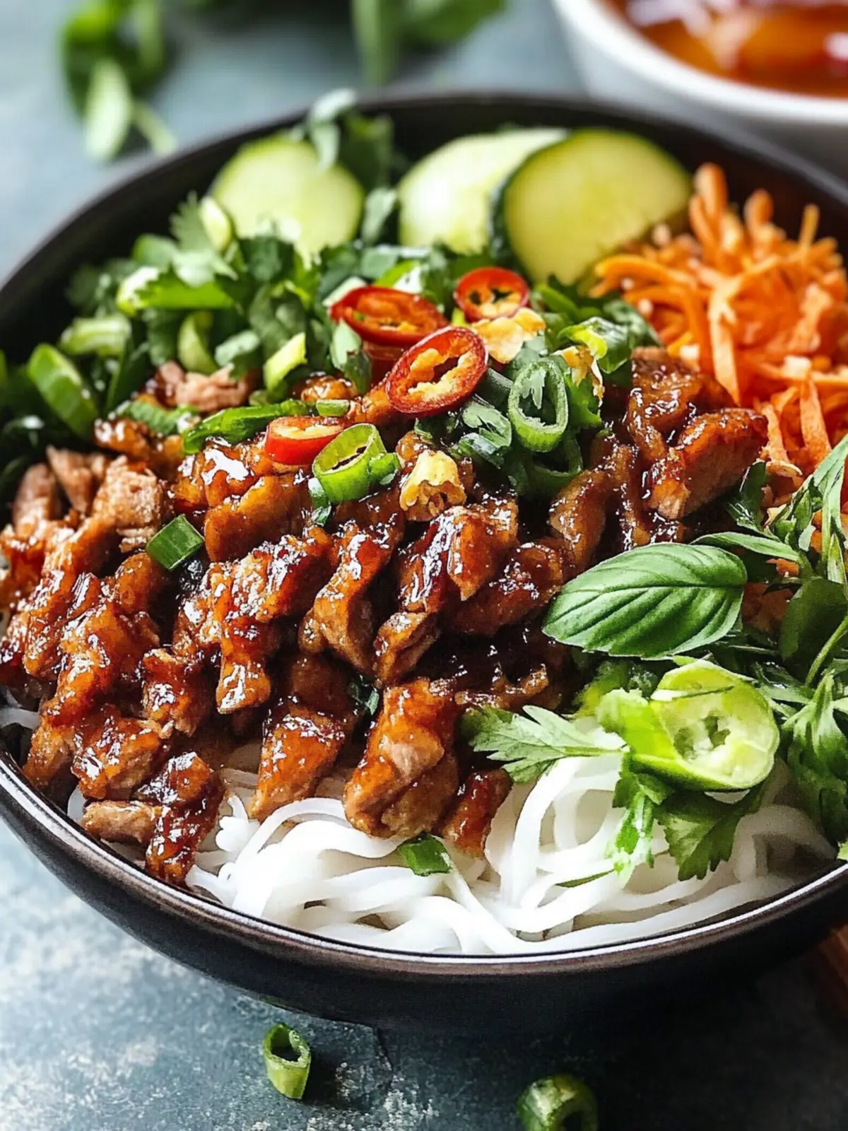 Vietnamese Caramelized Pork Bowls