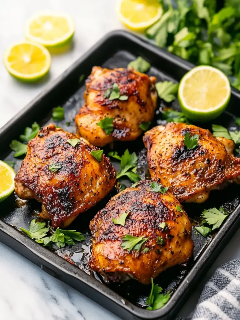 Baked Boneless Chicken Thighs
