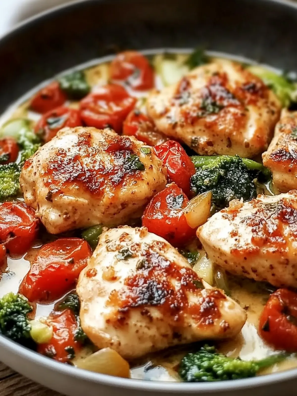 Keto Low-Carb Tuscan Chicken