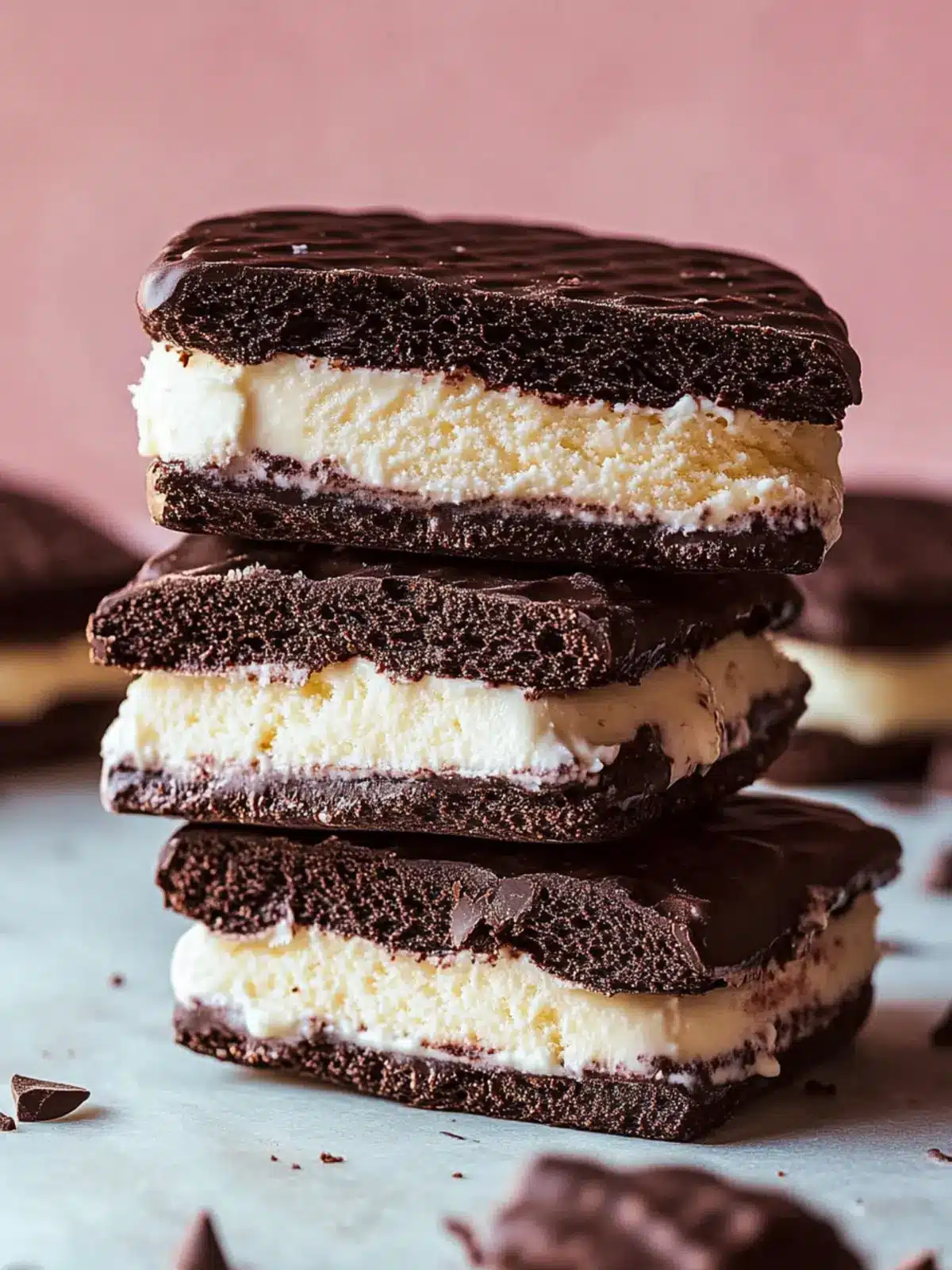 Chocolate Ice Cream Sandwiches