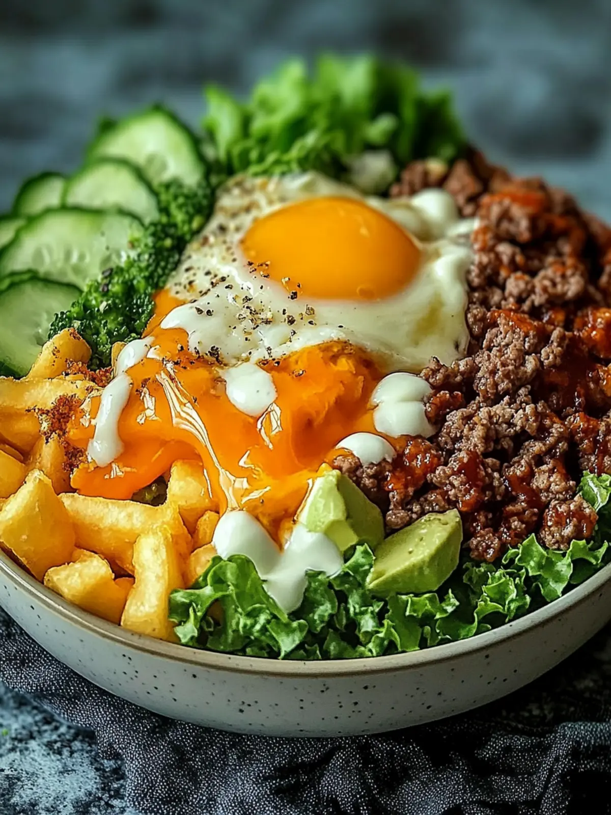 Smash Burger Bowl