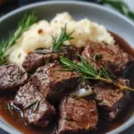 Garlic and Rosemary Beef Tips