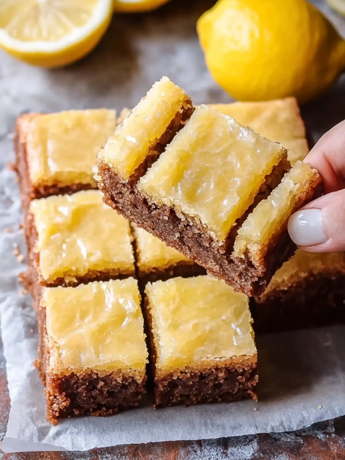 Deliciously Zesty Gluten Free Lemon Brownies to Savor 3 Gluten Free Lemon Brownies