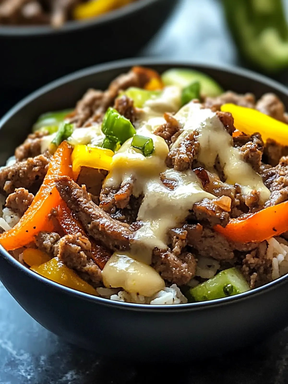 High-Protein Low-Carb Philly Cheesesteak Bowls You'll Love 4 Philly Cheesesteak Bowls (High Protein, Low Carb)