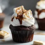 S’mores Cupcakes | Gooey Chocolate Dessert