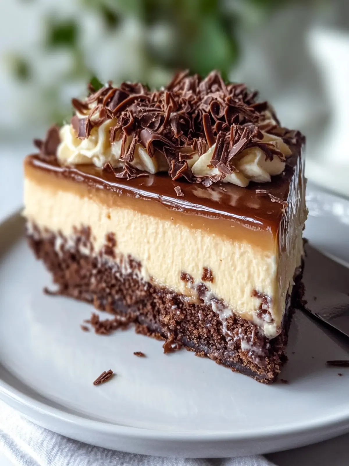 German Chocolate Cheesecake That Stops the Room