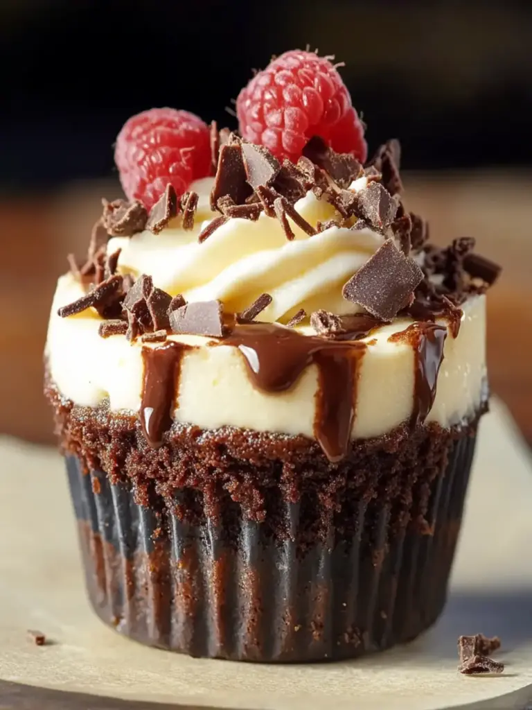 Loaded Brownie Cheesecake Cup: A Decadent Delight Awaits!