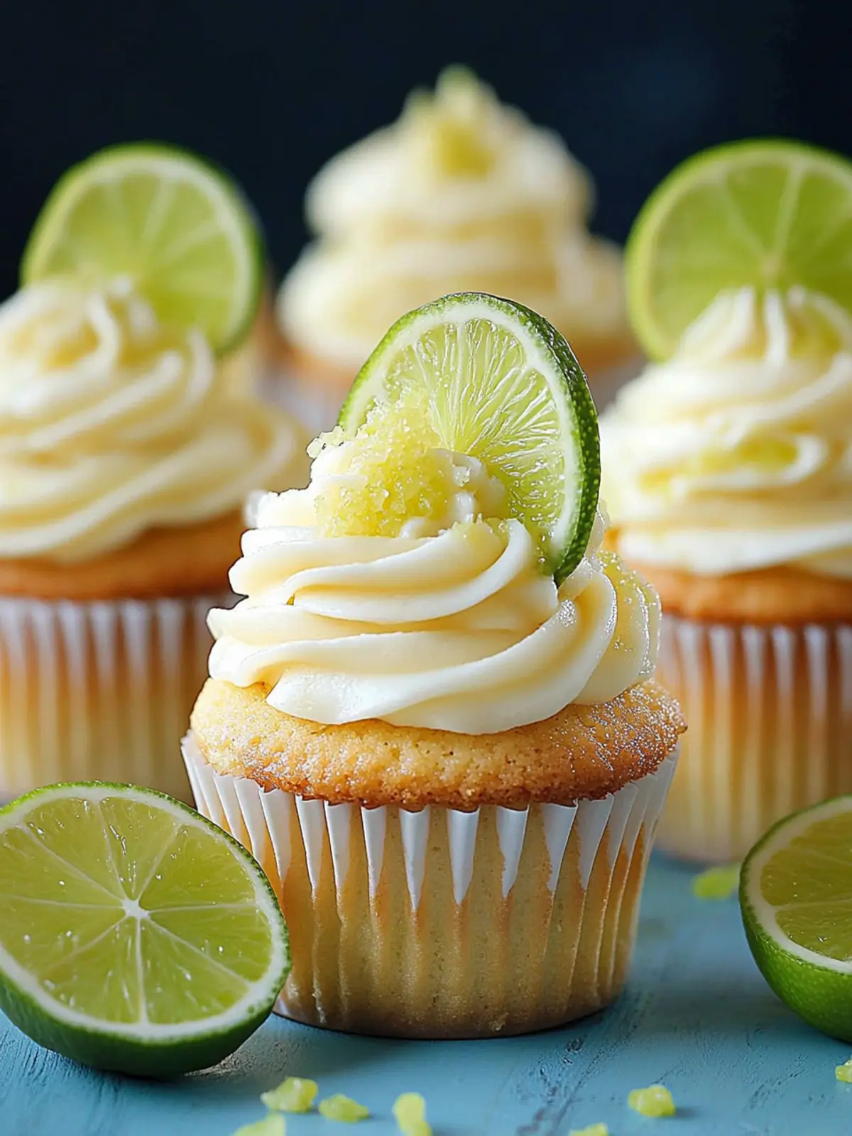 Key Lime Pie Cupcakes