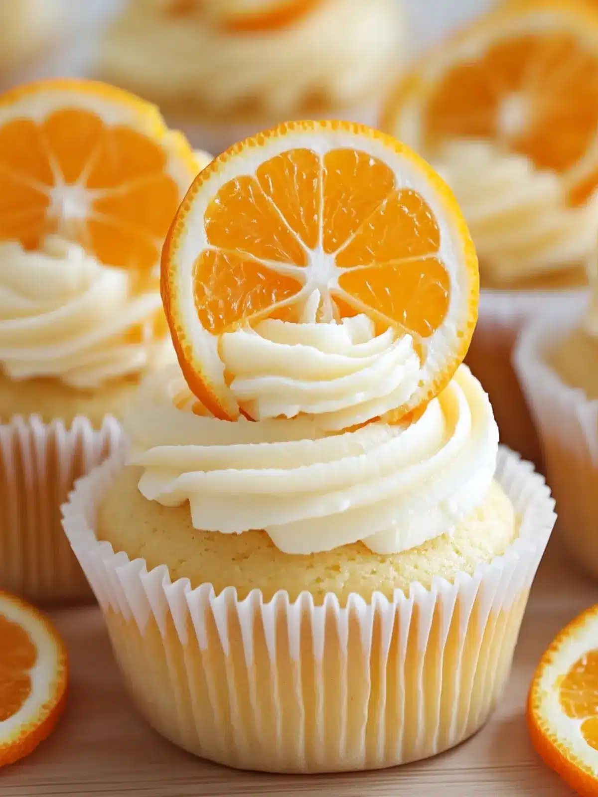Orange Cream Cupcakes