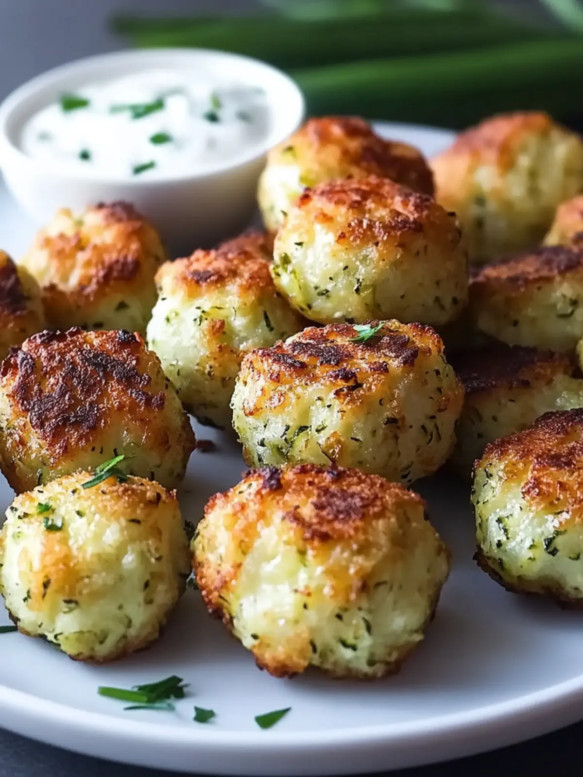Tasty Greek Zucchini Tots for Guilt-Free Snacking Bliss 4 Tasty Greek Zucchini Tots