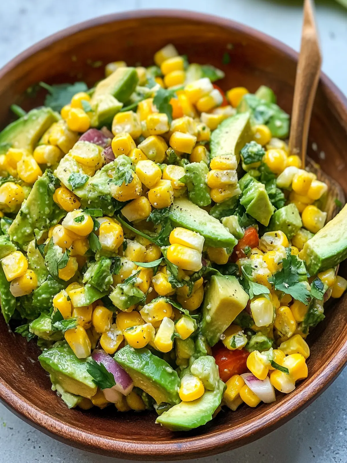 Sweet Corn Avocado Salad