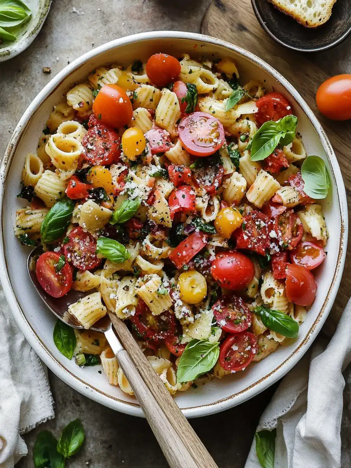 Bruschetta Pasta Salad: A Fresh Twist for Summer Days 2 Bruschetta Pasta Salad