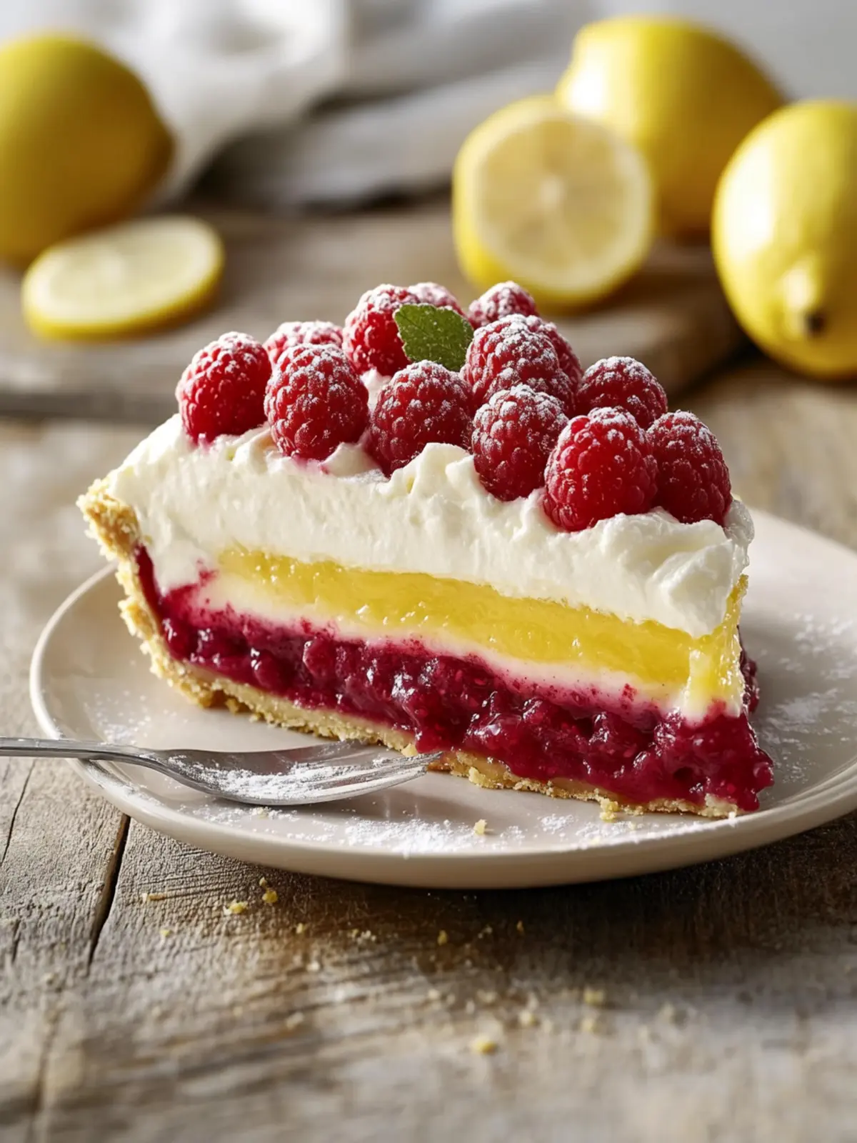 Master The Art Of Lemon Raspberry Layered Pie With Kitchen Science