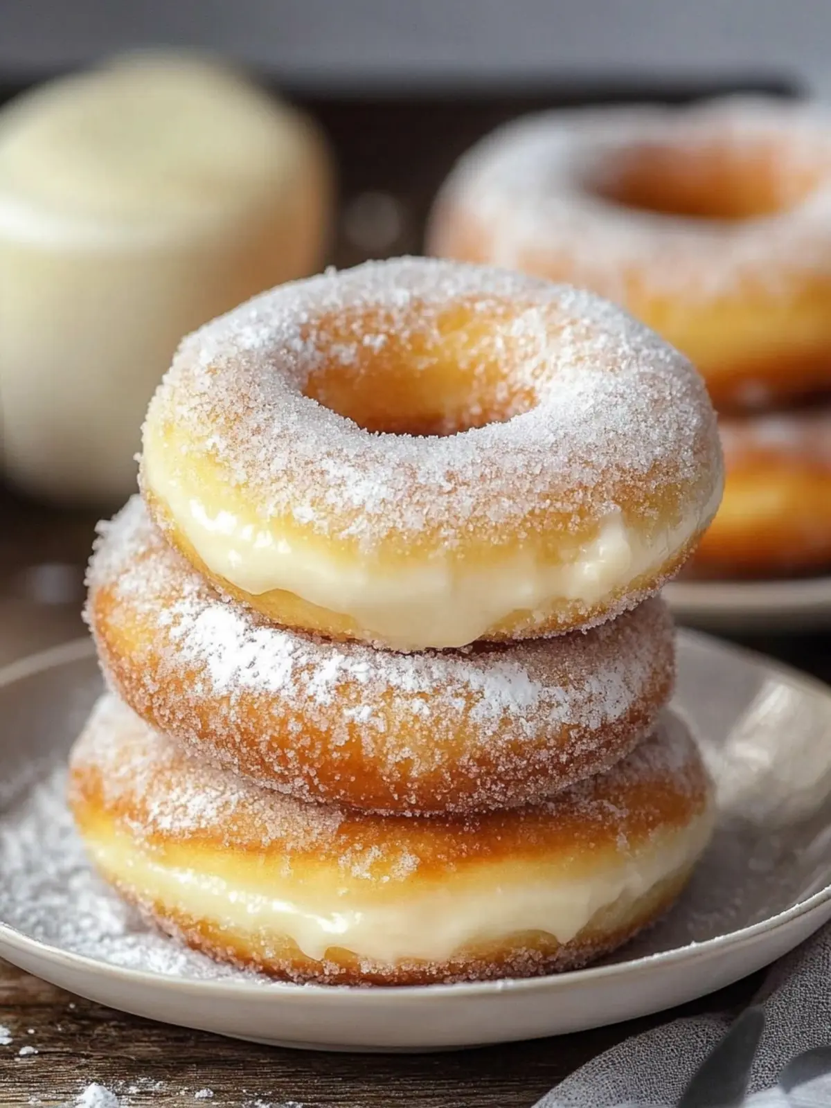Bavarian Cream Donuts Recipe
