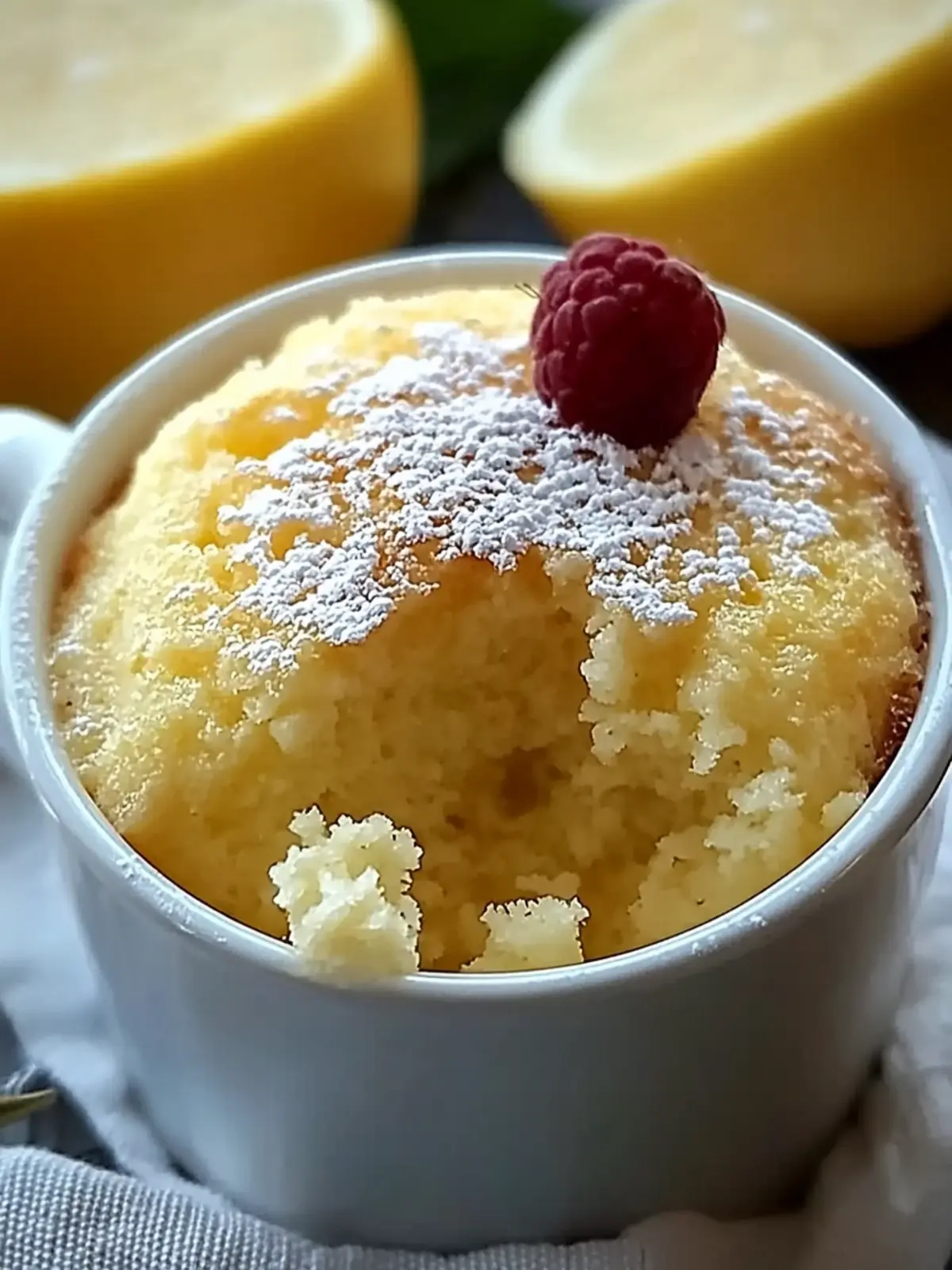 Lemon Cottage Cheese Mug Cake: An Incredible Ultimate Recipe