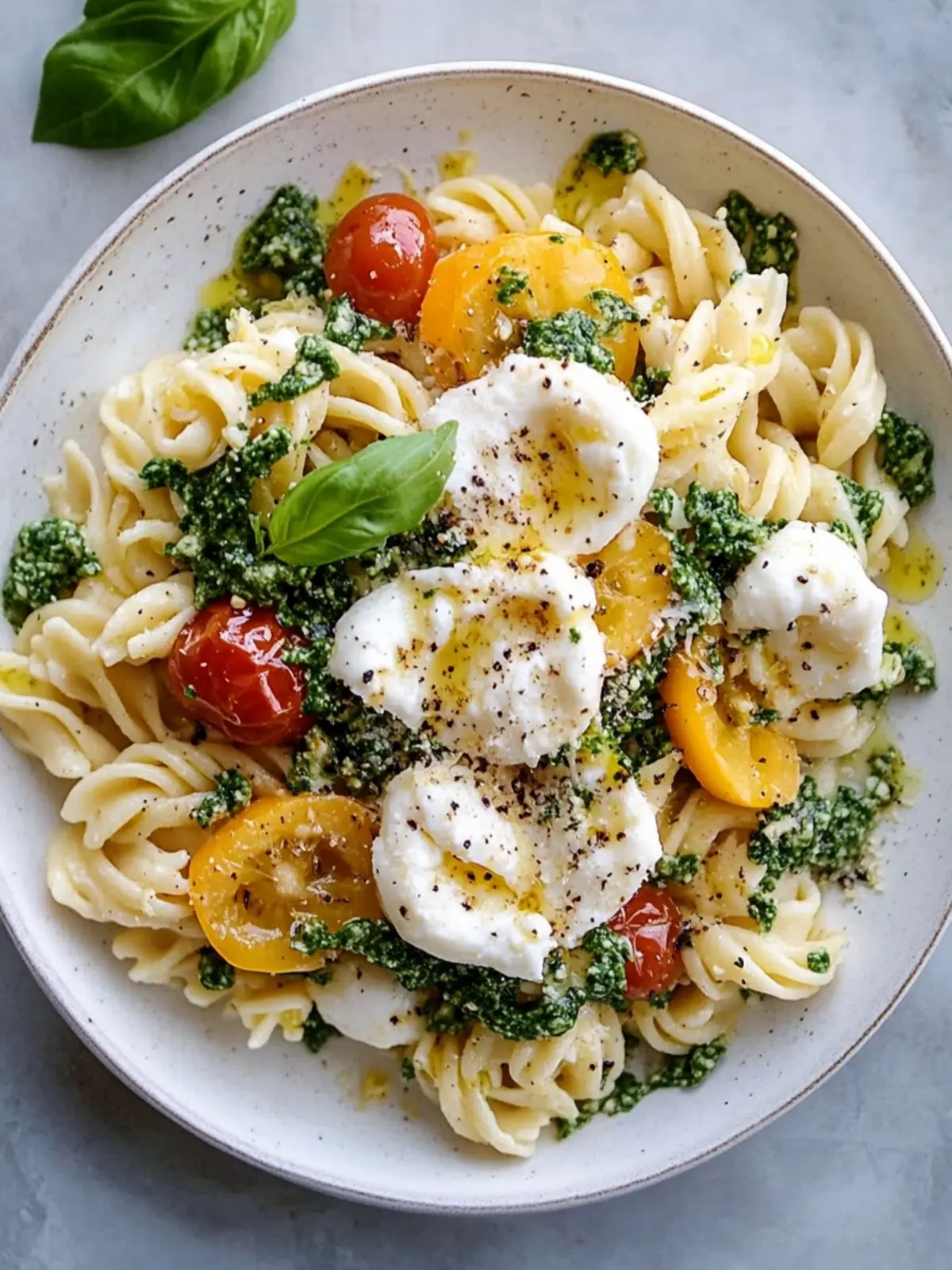 Delicious Lemon Burrata Pasta Salad for Fresh Summer Flavors 2 Lemon Burrata Pasta Salad