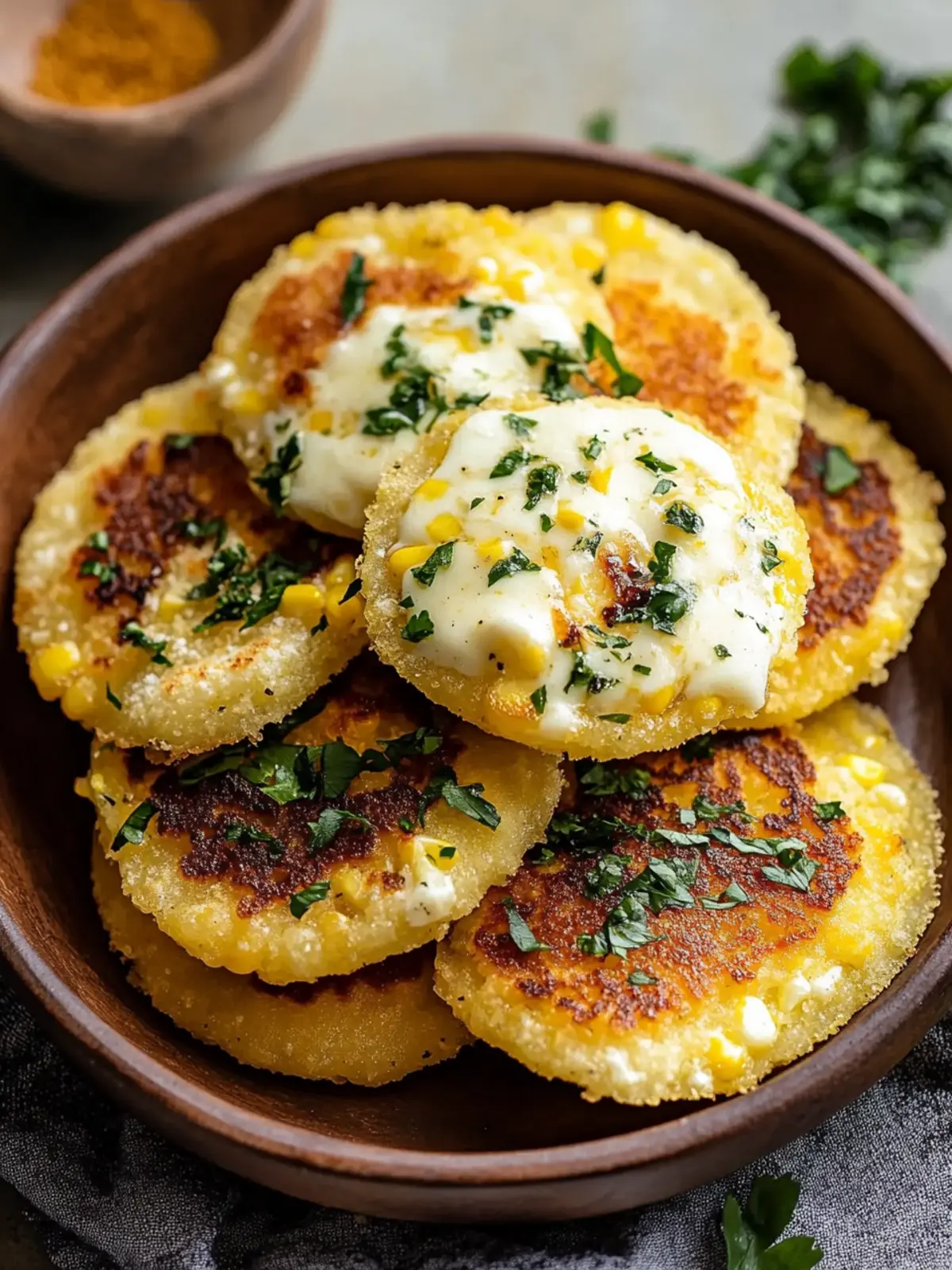 Venezuelan Sweet Corn Cachapas with Melted Mozzarella Bliss 3 Venezuelan Sweet Corn Cachapas with Melted Mozzarella