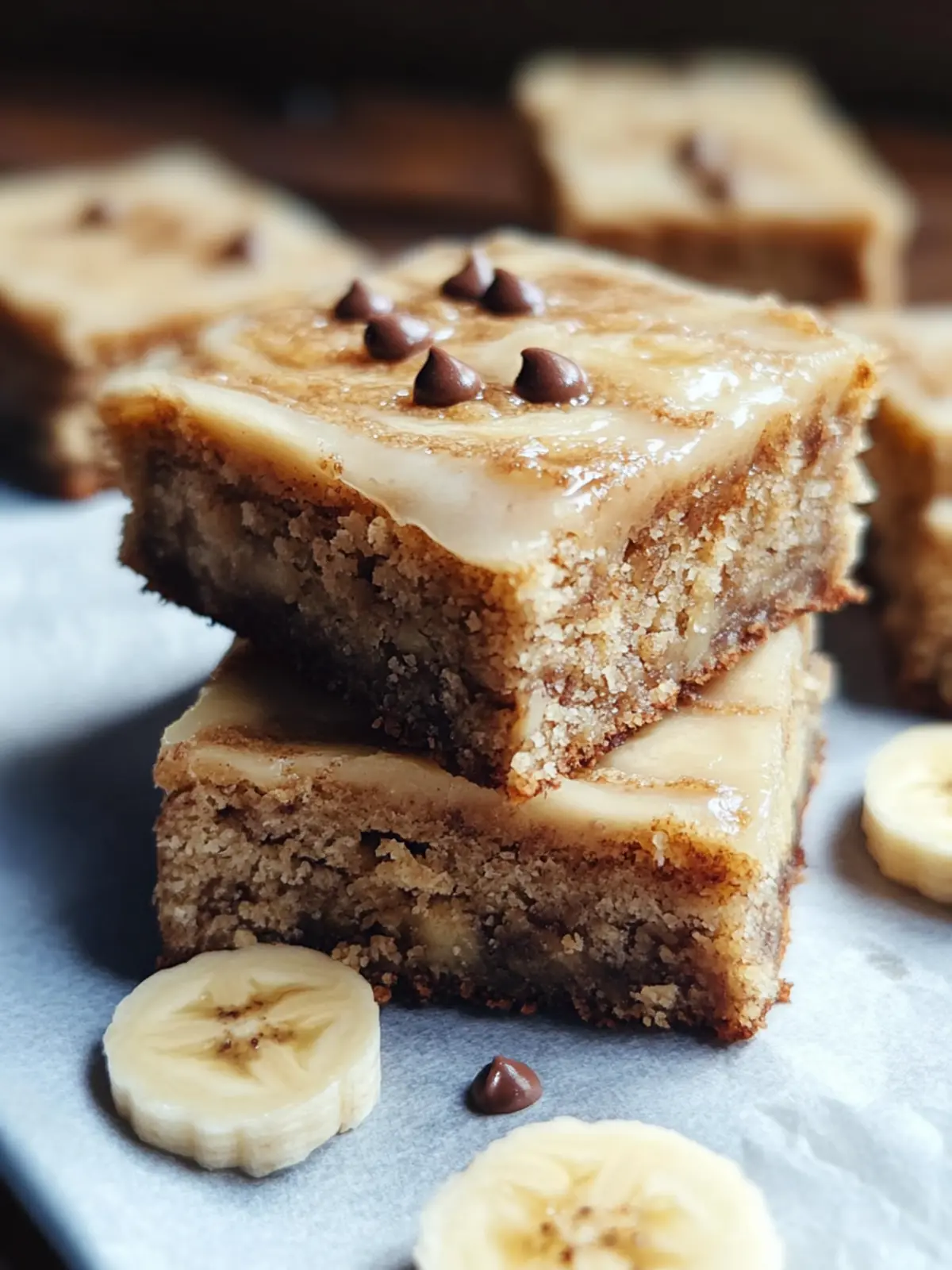 Irresistible Ooey Gooey Banana Bars with Sweet Caramel Frosting 4 Ooey Gooey Banana Bars