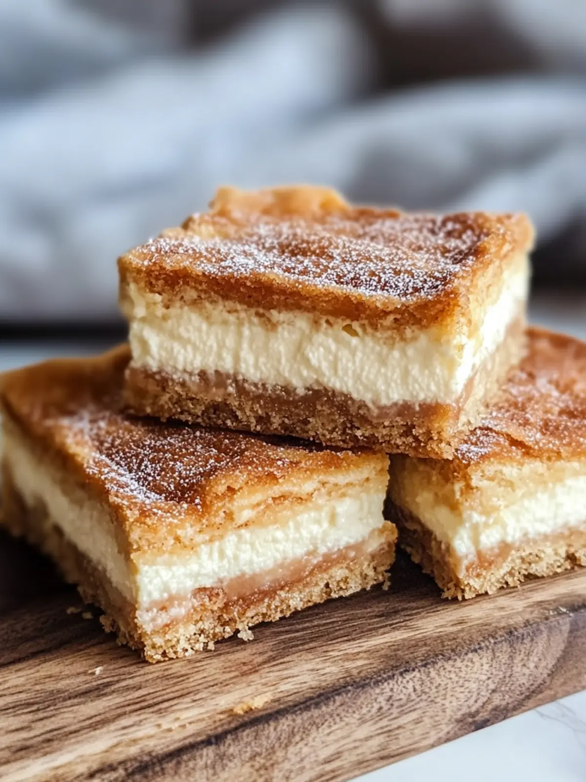 Churro Cheesecake Bars