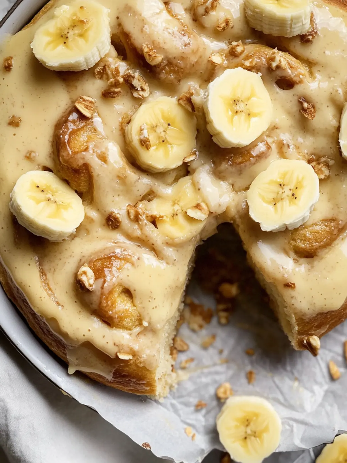 The Best Banana Pudding Cinnamon Rolls