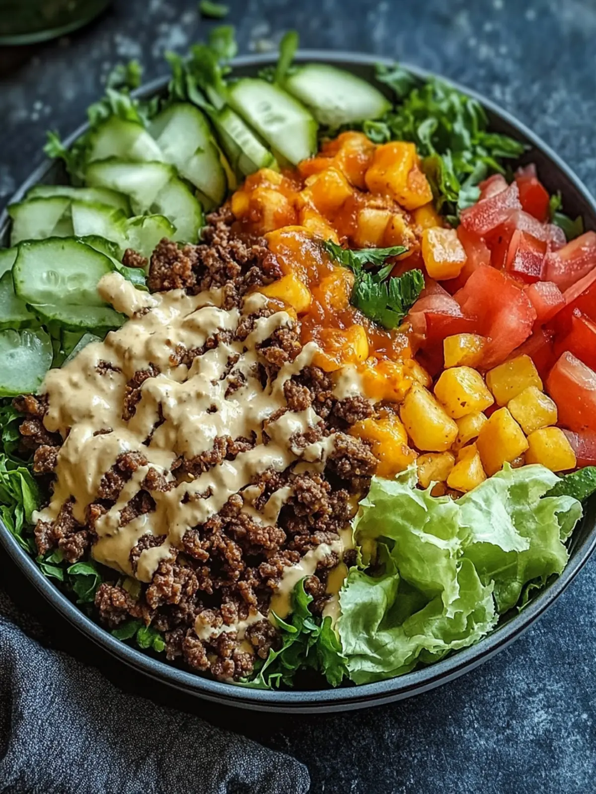 Smash Burger Bowl