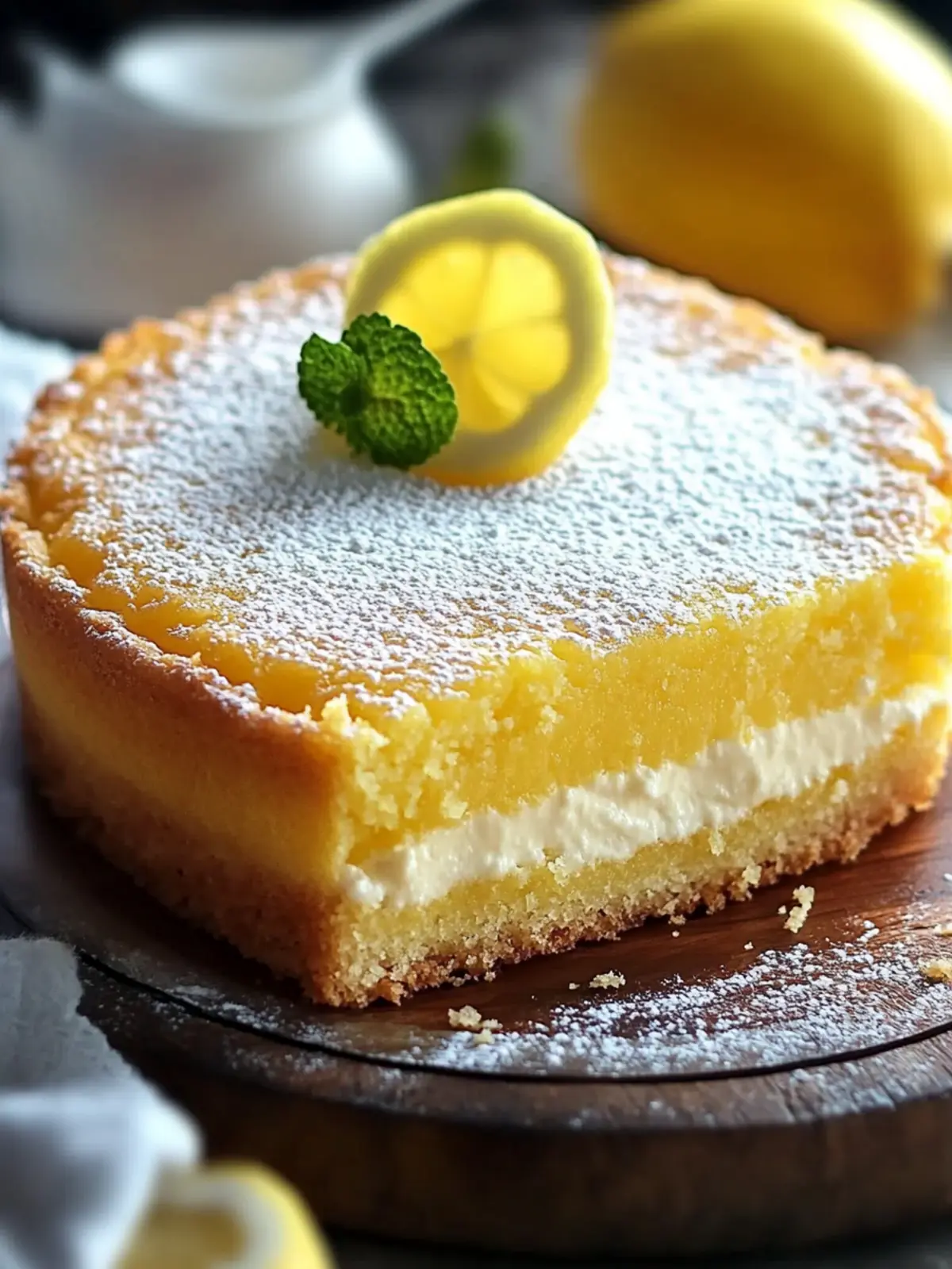 Dreamy Lemon Custard Cake That Will Brighten Your Day 3 Lemon Custard Cake