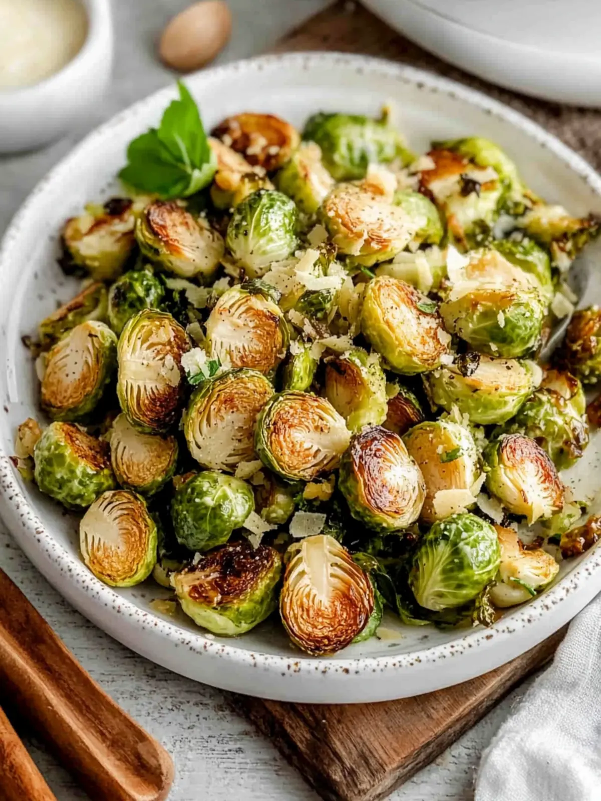 Tahini-Caesar Roasted Brussels Sprouts that Wow Your Tastebuds 4 Tahini-Caesar Roasted Brussels Sprouts