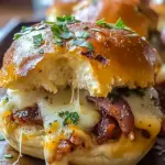 Irresistibly Cheesy Baked Italian Grinder Sliders Delight
