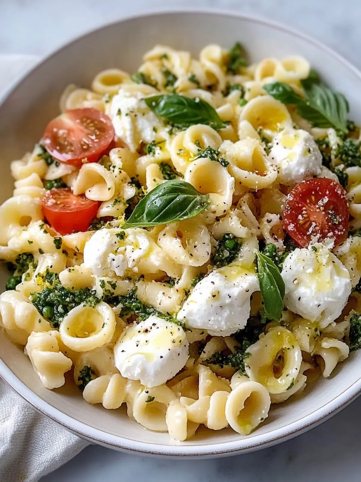 Delicious Lemon Burrata Pasta Salad for Fresh Summer Flavors 4 Lemon Burrata Pasta Salad