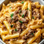 Easy Creamy Beef Pasta: High Prot Weeknight Win