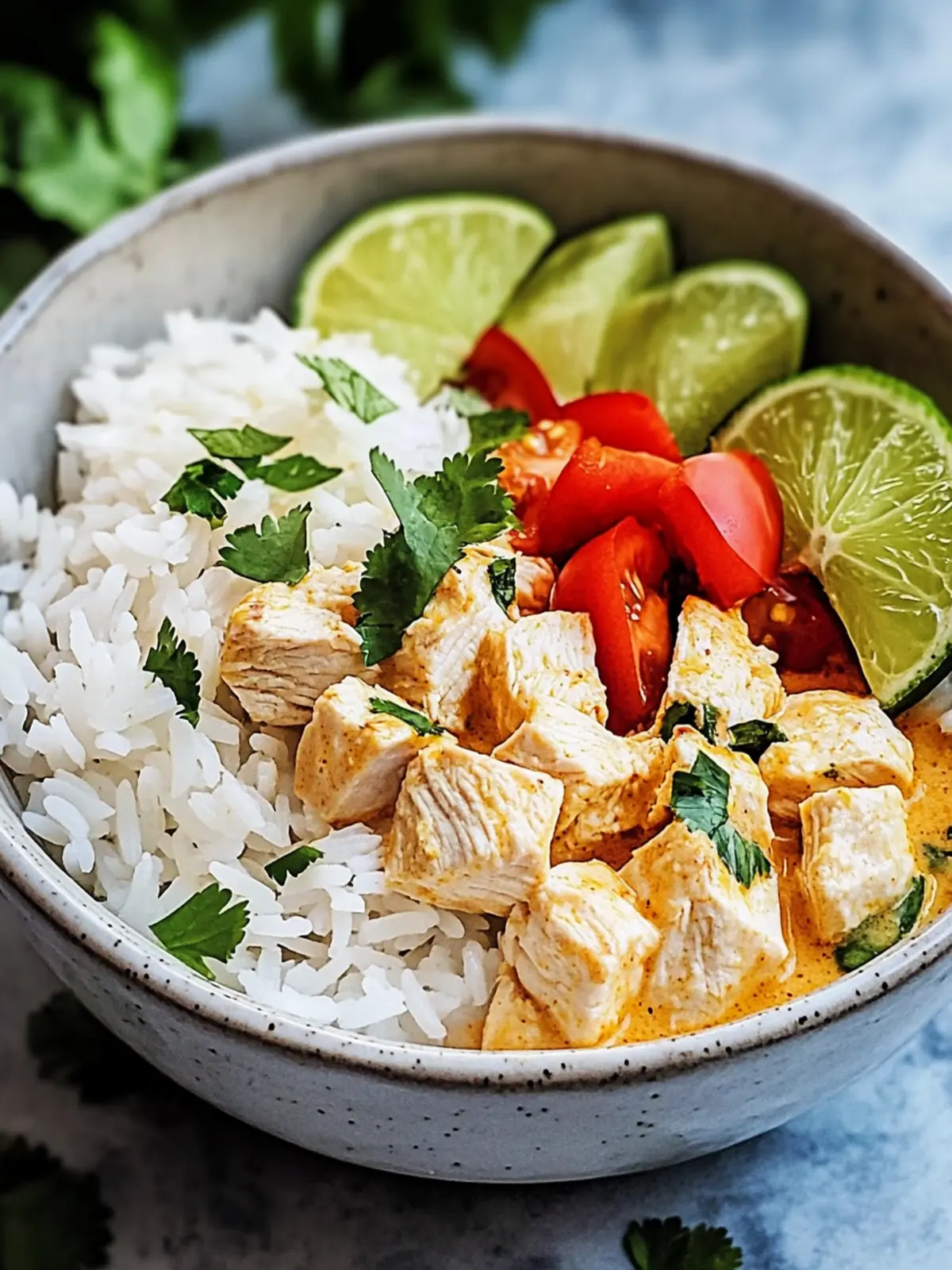 Coconut Chicken Rice Bowl: Creamy Comfort in Every Bite