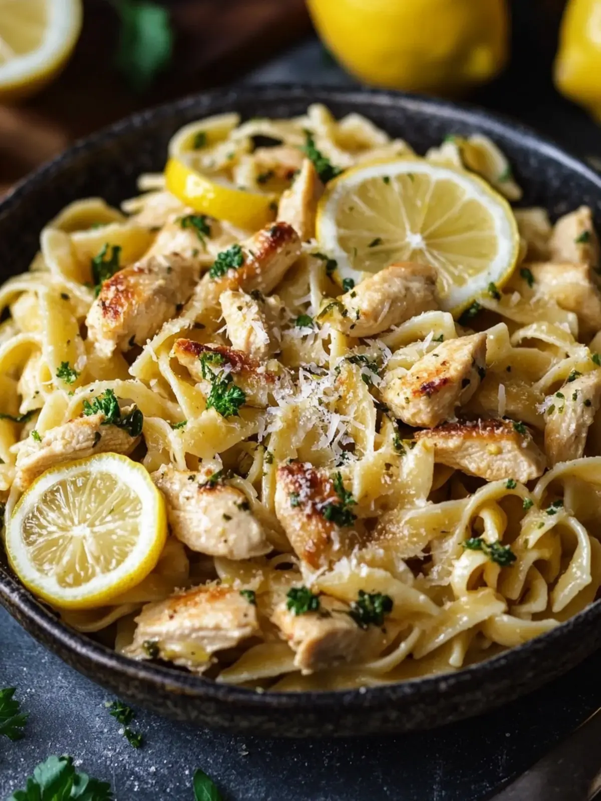 Lemon Chicken Pasta